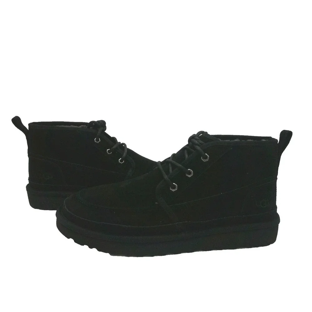 UGG Men Neumel Moc Black Suede Chukka Boots 1121645 Size 12
